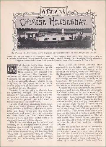 Trip chinese house boat - chinese,