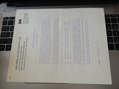 China navigation coy s - navigation, m